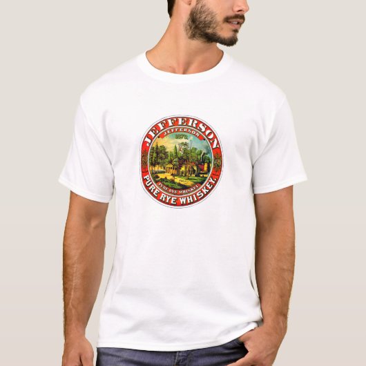 Jefferson Rye Whiskey - T-Shirt (Voorkant)