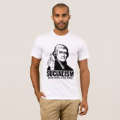 Jefferson Socialism  Slogan T-Shirt (Voorkant volledig)