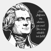 Jefferson Sticker (Voorkant)