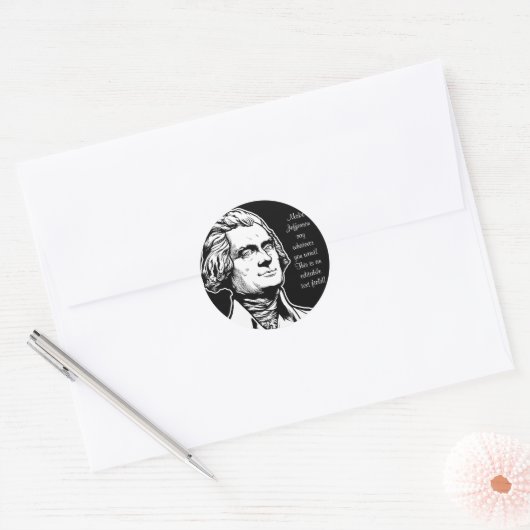 Jefferson Sticker (Envelop)