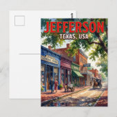 Jefferson, Texas, VS VS Briefkaart (Voorkant / Achterkant)