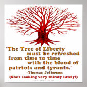 Jefferson Tree of Liberty Poster (Voorkant)