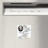 Jefferson Tyranny-Liberty Quote Magneet (Insitu (Vaatwasser))