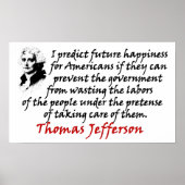 Jefferson: Voorkom de regering! Poster (Voorkant)