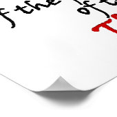 Jefferson: Voorkom de regering! Poster (Hoek)