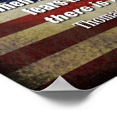 Jefferson: Vrijheid versus Tyranny Poster (Hoek)