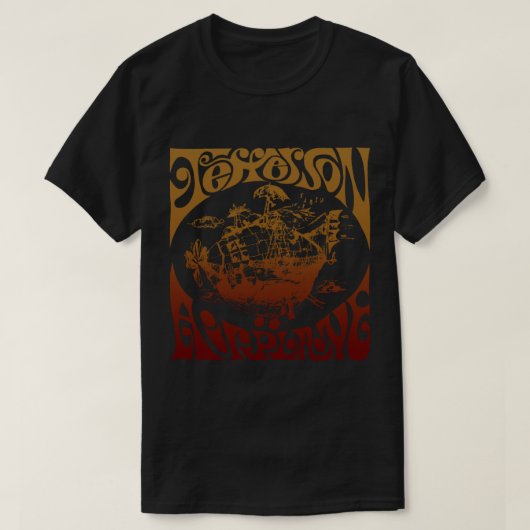 Jefferson&x27;s Vliegtuig  Essential T-Shir T-shirt (Design voorkant)