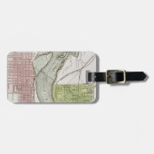 JEFFERSONVILLE, INDIANA: KAART BAGAGELABEL (Voorkant horizontaal)