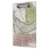 JEFFERSONVILLE, INDIANA: KAART KLEMBORD (Links)