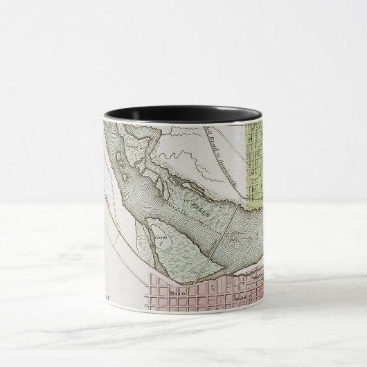 JEFFERSONVILLE, INDIANA: KAART MOK (Midden)