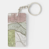 JEFFERSONVILLE, INDIANA: KAART SLEUTELHANGER (achterkant)