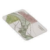 JEFFERSONVILLE, INDIANA: MAP MAGNEET (Rechterzijde)