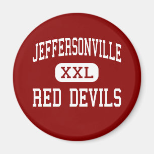 Jeffersonville - Rode duivels - Jeffersonville Magneet