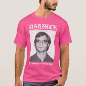 Jeffery Dahmer 90s stijl nihilisme ontwerp T-shirt (Voorkant)