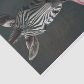 Jeffrey de Zebra Tissuepapier (Detail)