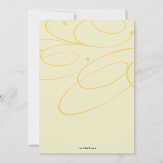 Jeffrey Giraffe Birthday Kaart (Achterkant)