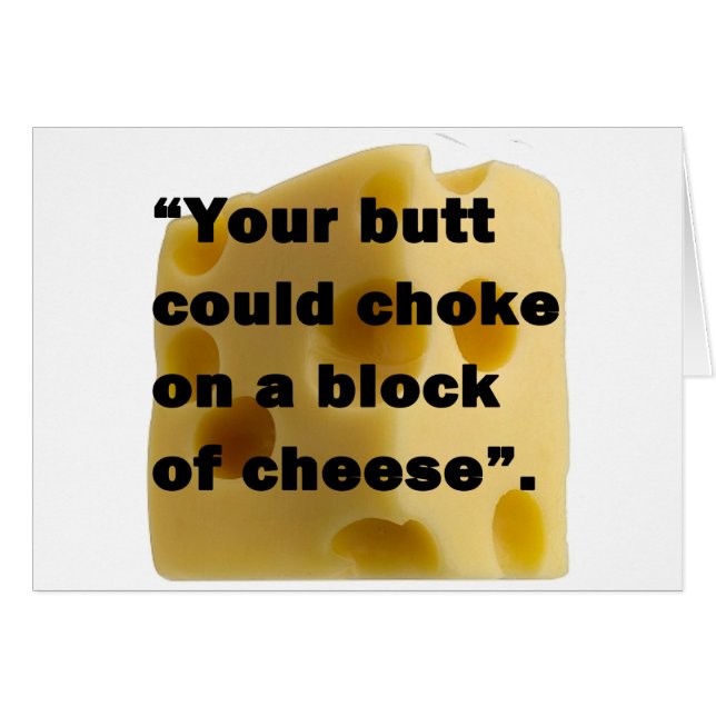 Jeffrey LaRocque Cheese Shirt (Voorkant Horizontaal)