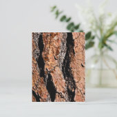 Jeffrey Pine Bark Detail Briefkaart (Staand voorkant)