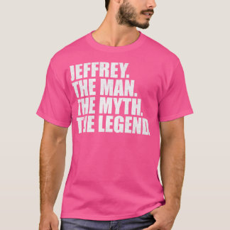 JeffreyJeffrey Naam Jeffrey Voornaam T-shirt