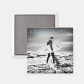 Jeffrey's Bay Surfer Magneet (Voorkant / Achterkant)