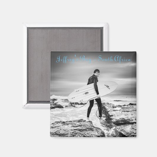 Jeffrey's Bay Surfer Magneet (Voorkant / Achterkant)