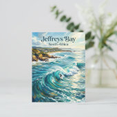 Jeffreys Bay Zuid-Afrika Briefkaart (Staand voorkant)