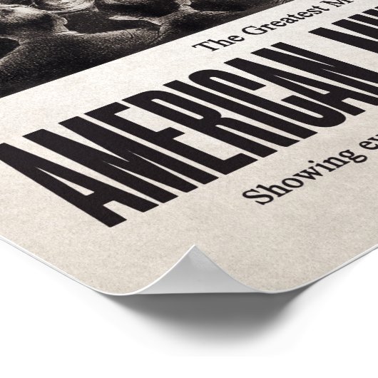 Jeffries vs. Sharkey Ad Poster (Hoek)