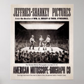 Jeffries vs. Sharkey Ad Poster (Voorkant)