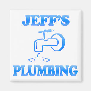 Jeff's Plumbing Magneet