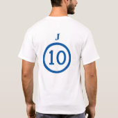 Jeffsoccer t-shirt (Achterkant)