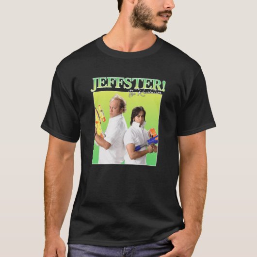 Jeffster VintageRetro Design boy T-shirt (Voorkant)