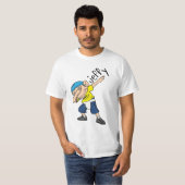 Jeffy Dabbing Funny SML T-shirt (Voorkant volledig)