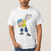 Jeffy Dabbing Funny SML T-shirt (Voorkant)
