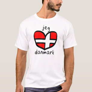 Jeg Elsker Danmark T-shirt