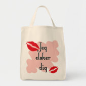 Jeg elsker dig - Deens - ik hou van je Tote Bag (Voorkant)