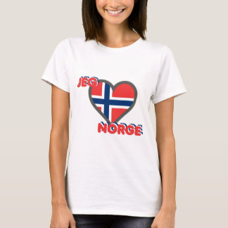Jeg Elsker Norge (I Love Norway) T-shirt