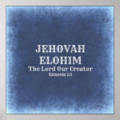 Jehovah Elohim poster (Voorkant)