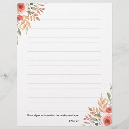 Jehovah getuige JW Writing Letterhead Briefhoofd (Voorkant)