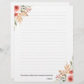 Jehovah getuige JW Writing Letterhead Briefhoofd (Voorkant / Achterkant)