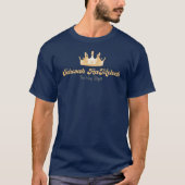 Jehovah HaMelech De koning regeert T-shirt (Voorkant)