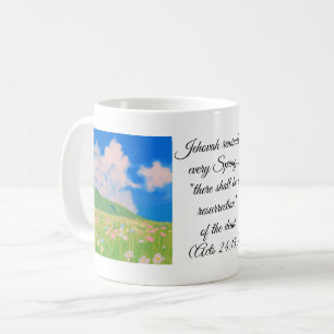 Jehovah herinnert ons iedere lente koffiemok