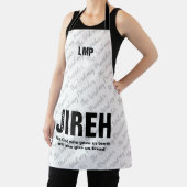 Jehovah Jireh Custom Christelijk Schort (Insitu)
