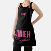 Jehovah Jireh Custom Christelijk Schort (Insitu)