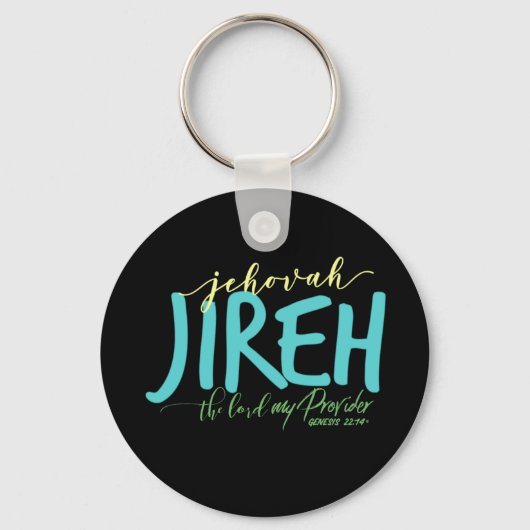 Jehovah Jireh My Provider Key Chain Sleutelhanger (Voorkant)