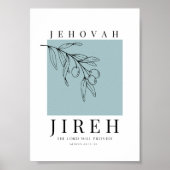 Jehovah Jireh Printable Poster (Voorkant)