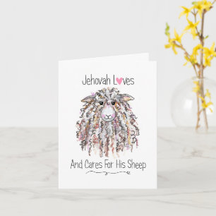"Jehovah Loves His Sheep" Kaart