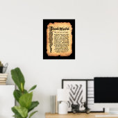 Jehovah M'Kaddesh, Lord Sanctifier: Namen van God Poster (Thuiskantoor)