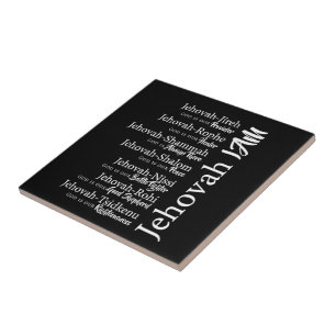 Jehovah namen tegeltje