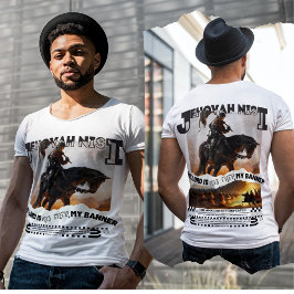 Jehovah Nisi: God is mijn banner - Modern Christel T-shirt