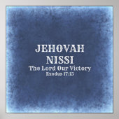 Jehovah Nissi Poster (Voorkant)